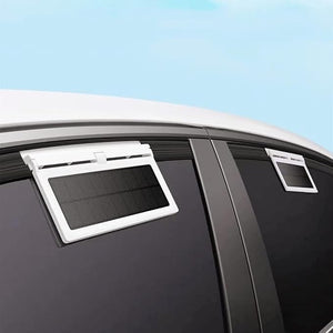 Car Cooling Fan - Solar & Battery Powered