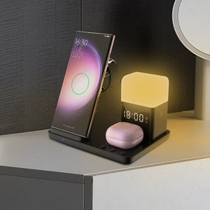6-in-1 Small Night Lamp Wireless Charger