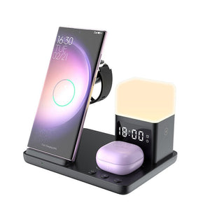 6-in-1 Small Night Lamp Wireless Charger